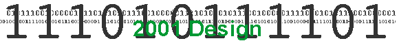 2001 Design