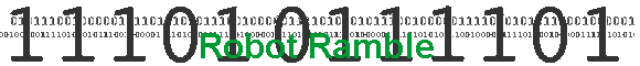 Robot Ramble