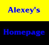 Alexey's Homepage