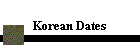 Korean Dates