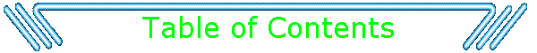 Table of Contents