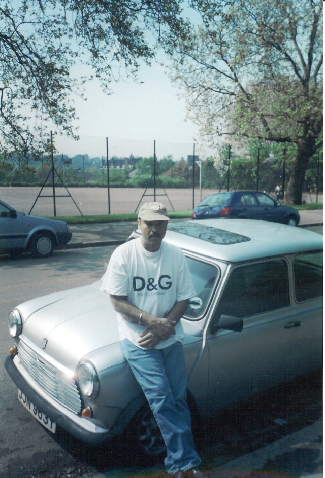 This is my mini back in England!