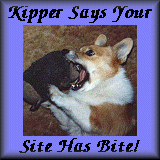 "Kipper's Corgi Hysteria" gave me the Best of Pet Sites Award!