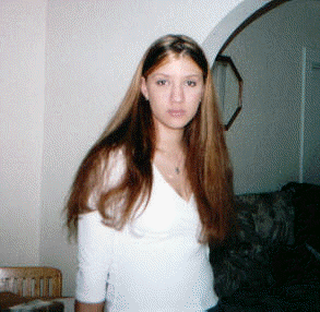 Tahira with blonde streaks... 2001