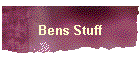 Bens Stuff