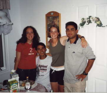 Stephanie, Fabio, Me and Jonathan
