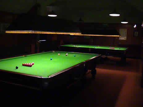 Oxshott Club - Pic of Snooker Table