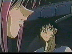 Fuuko totally ticked off at the audience