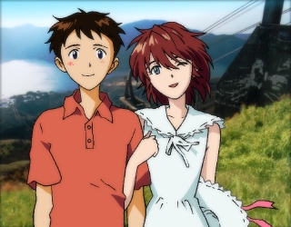 Shinji Ikari...Mana Ikari???