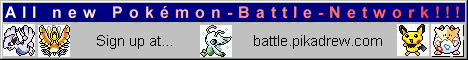 PikaDrew's Pok�mon Battle Network