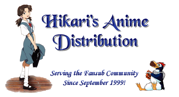 Hikari's Anime Distribution