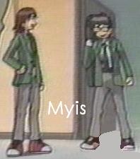 "Hey, zip it! It's time for rehearsal!" This time, it's Matt who wants to rehearse. ^_^;;