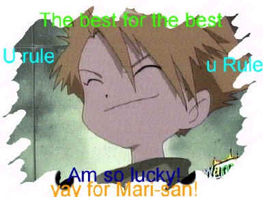 Awwwwwww! Thank you, Mina! ^___^