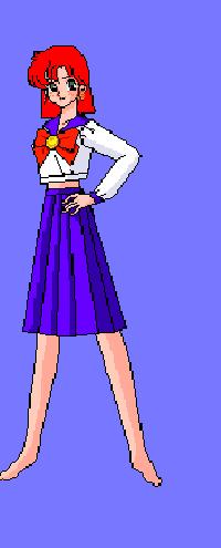 Look out, Pixie is a Sailor Scout!