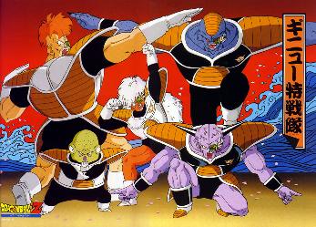 The Ginyu Force...Tell em what time it is, baby!!!