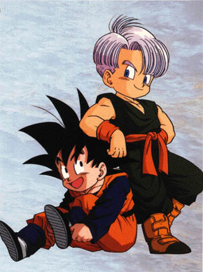 I threw in a Chibi Trunks pic...awww look, it's Goten.