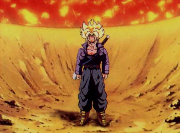Ummm Trunks? I'm your buddy remember? *Gulp*