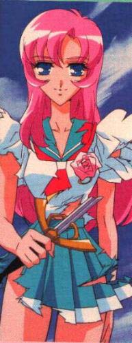 Utena wins the battle against herself