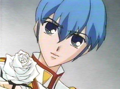 Miki challenges Utena to a duel