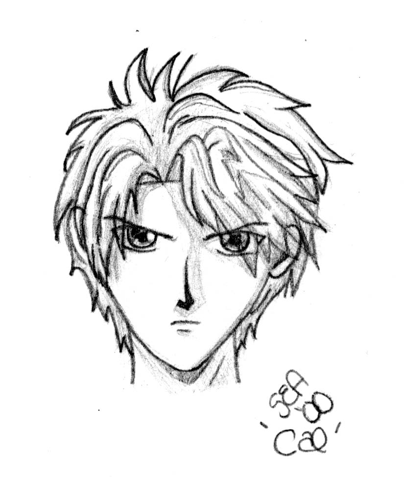 VERY rough sketch of Cal Kuraineko