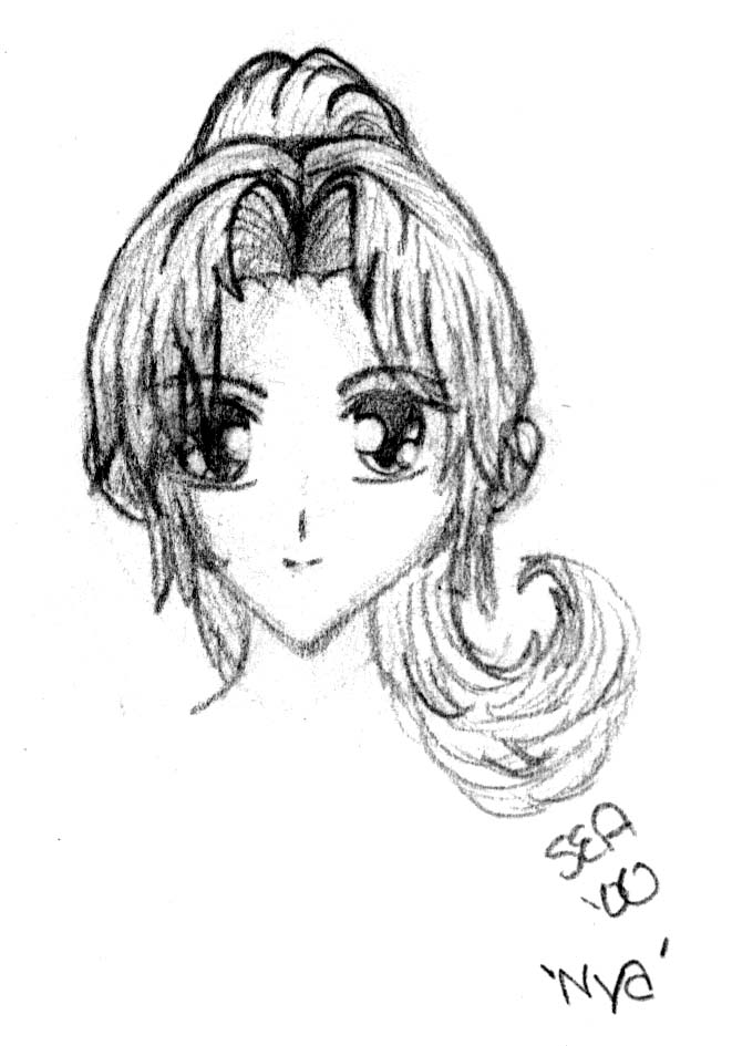 VERY rough sketch of Nya Tenshijunsui