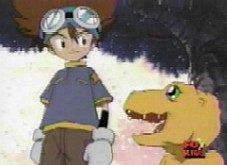 Tai and Agumon