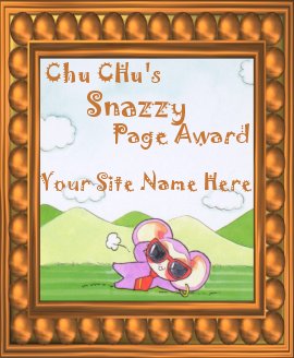 Chu Chu's Snazzy Page Award