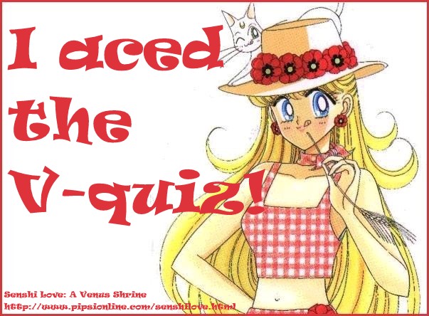 I aced the V-quiz!