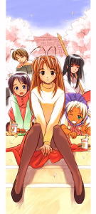 Love Hina translations