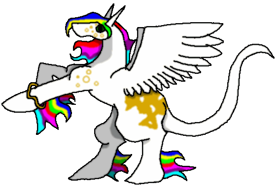 Flame of the Double Rainbow