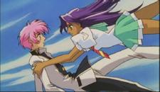 Anthy interfering with a duel