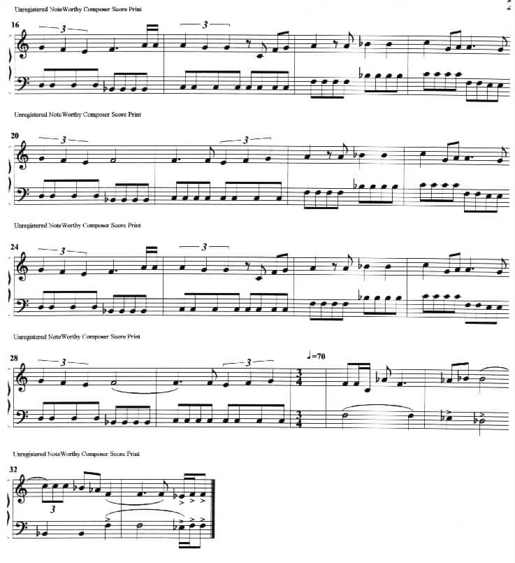 Love You Dearly In Anime Sheet Music For Piano Download  Nothing Gonna  Change My Love For You HD Png Download  850x11005197439  PngFind