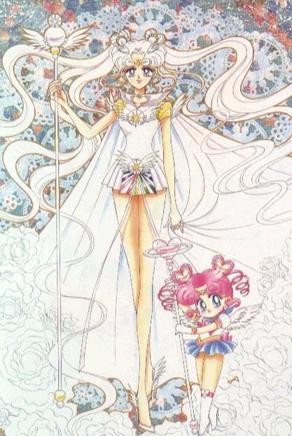 Sailor Cosmos and Sailor Chibichibimoon