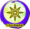 The crest of courage