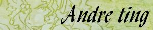 Andre ting
