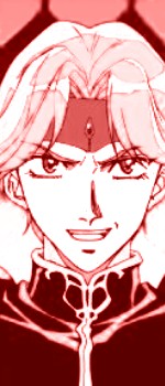 There's that trademark evil smirk!