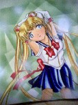 Sailor Moon sold on ebay a while back. Sorry bad quality image with cheap digital cam. no scanner.