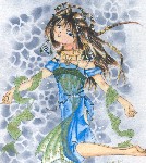 Used lots of stuff on this one. Combo watercolor and marker and airbrush. Head is too big