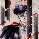 *A timeless water-colour portrait of Tuxedo Mask drawn by Naoko Takeuchi*