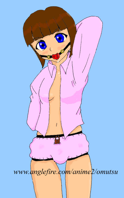 It's hard to go to the bathroom like this.