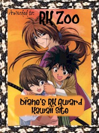 "Kawaii Site Award" from Diane's RK Page!!!