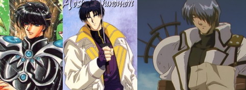 Lantis MKR, Aoshi of RK and Legato of Trigun