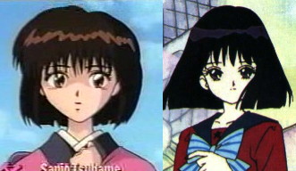 Tsubame and SailorSaturn