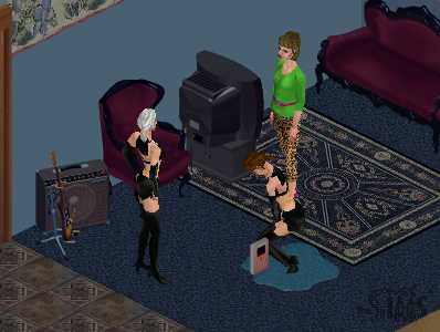 Hope that rug was scotchguarded...