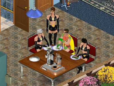 Can't he have tights or something?