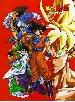 The Z-fighters with Super Saiya-jin Goku