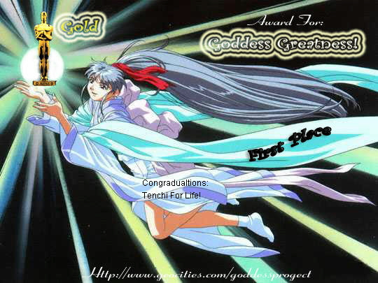 Goddess Award: First Place!