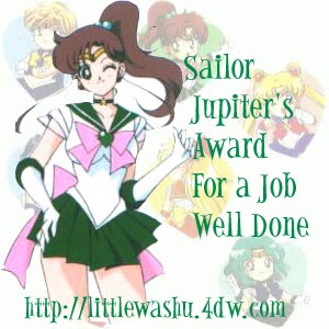 Sailor Jupiter's Award!