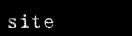 site info
