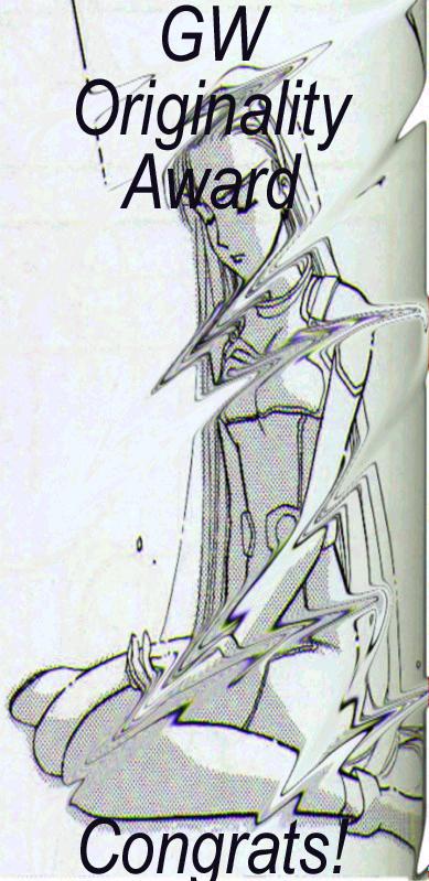 12/20/00: Award from Mr. Zach Rendar!